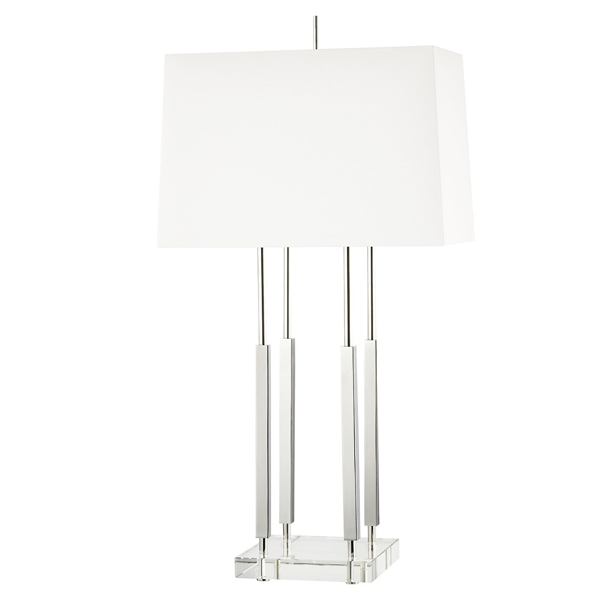 Hudson Valley I Rhinebeck Table Lamp I Polished Nickel