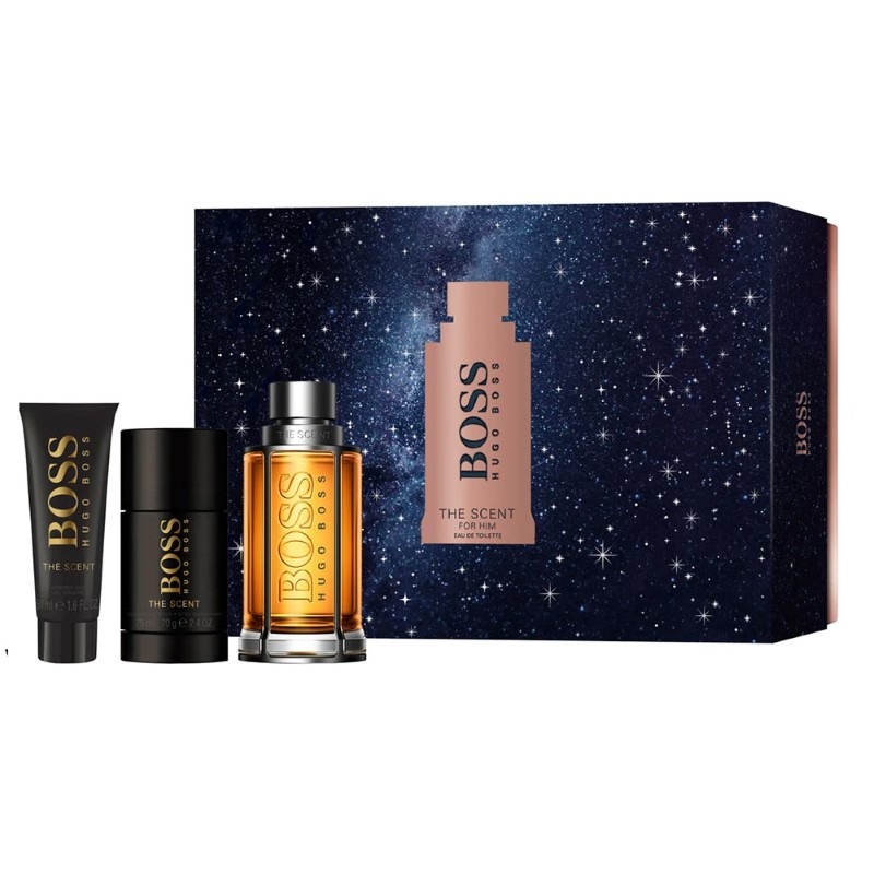 Hugo Boss - The Scent - Edt 100ml + deo stick + shower gel 50ml - Giftbox