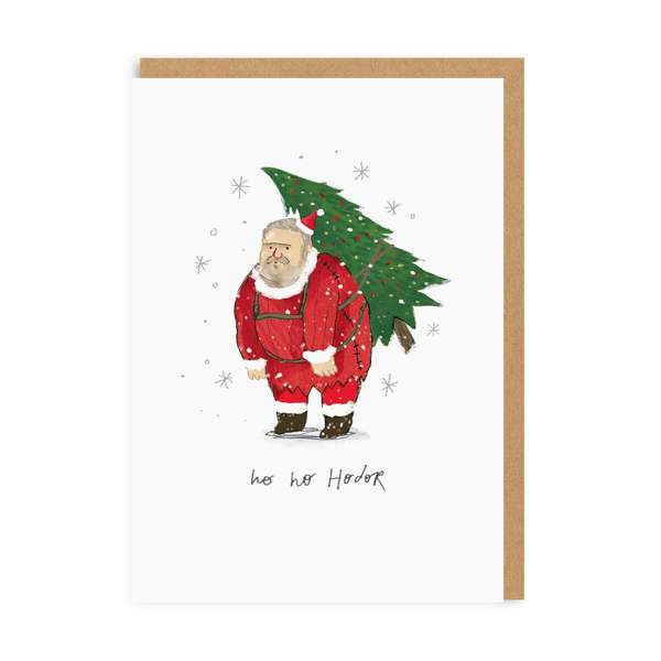 Ho Ho Hodor Christmas Card