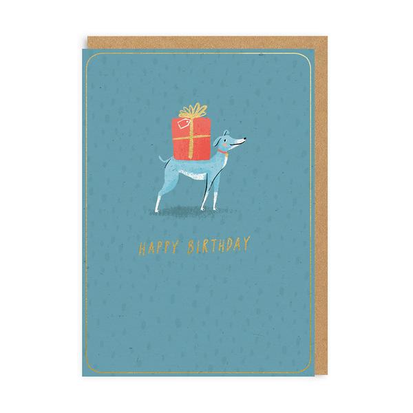 Tiny Dog Happy Birthday Card