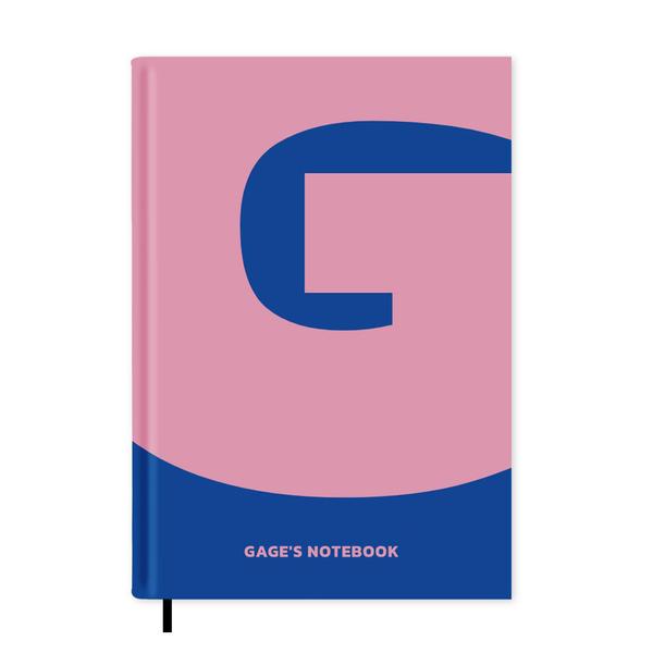 G is For Notebook A5 - Personalised