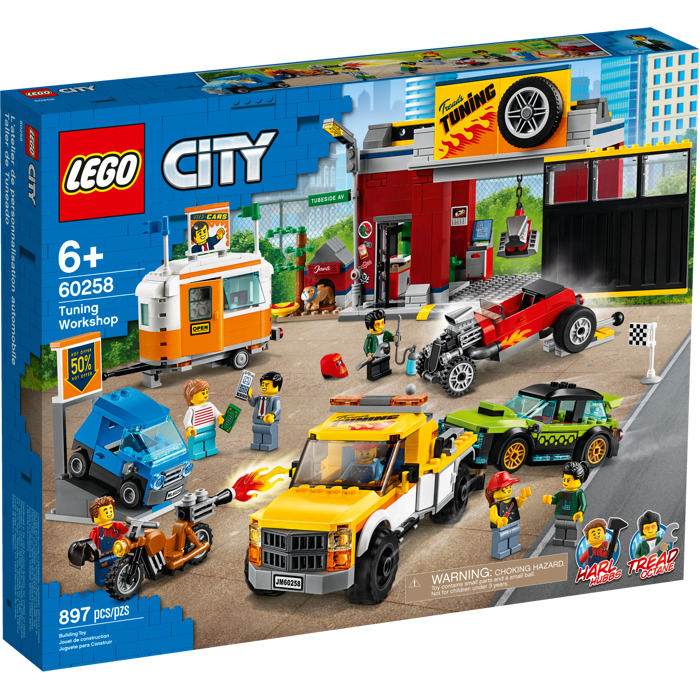 LEGO City - Tuning Workshop (60258)