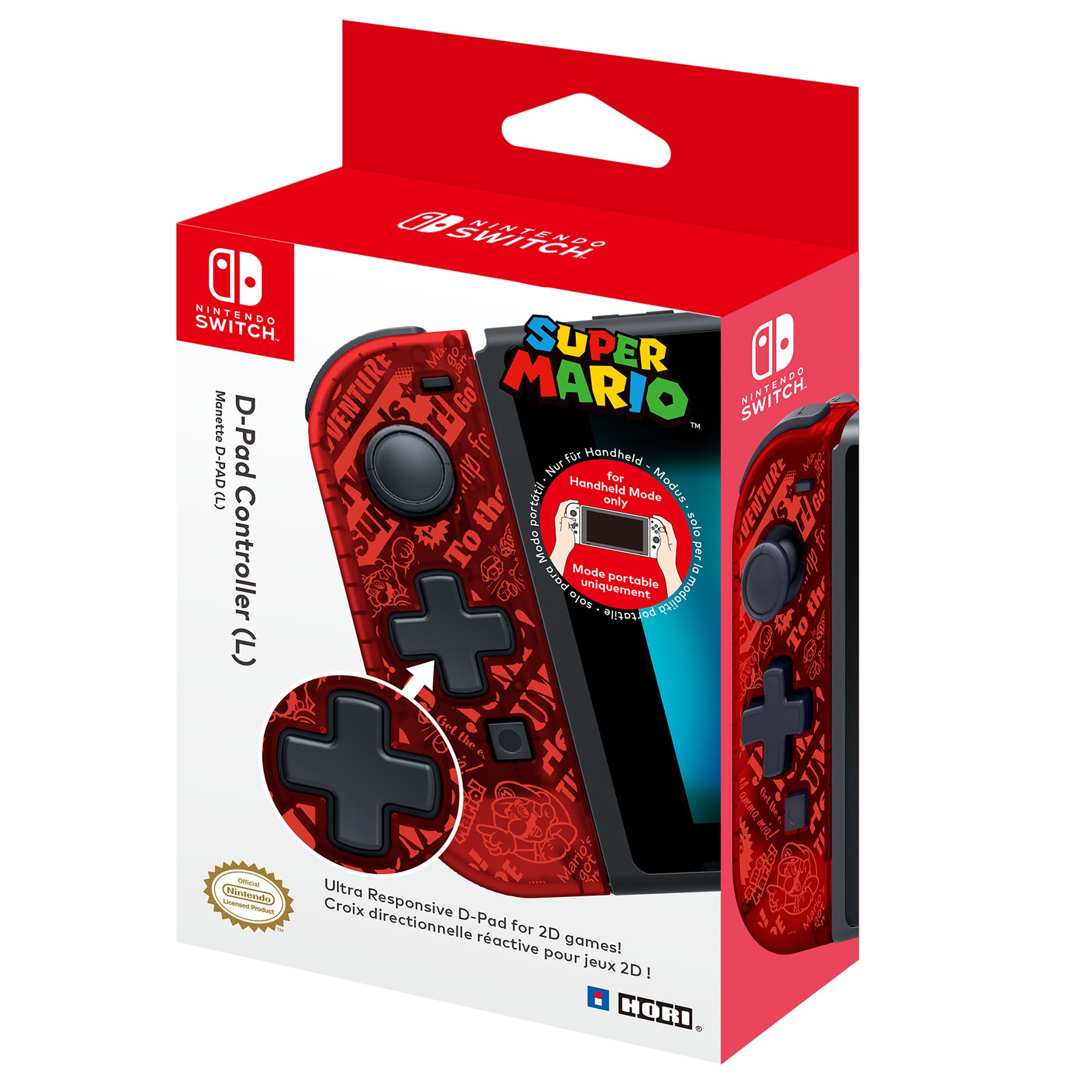 Hori D-PAD Joycon Mario (Left)