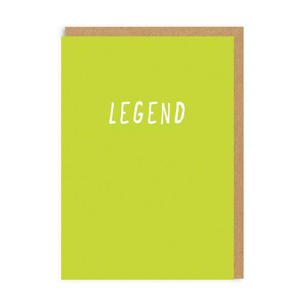 Legend Greeting Card