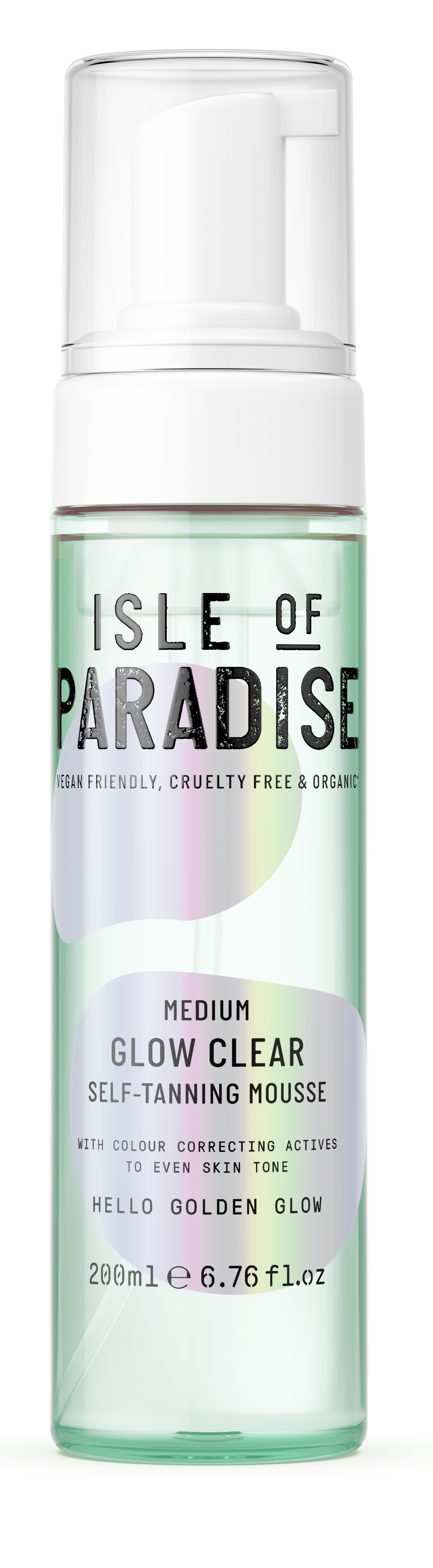 Isle of Paradise - Medium Glow Clear Self Tanning Mousse 200 ml