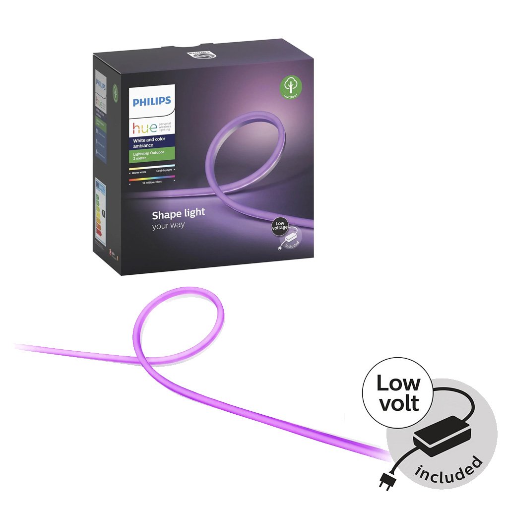Philips Hue - Lightstrip Outdoor 2m - White & Color Ambiance - New 2020