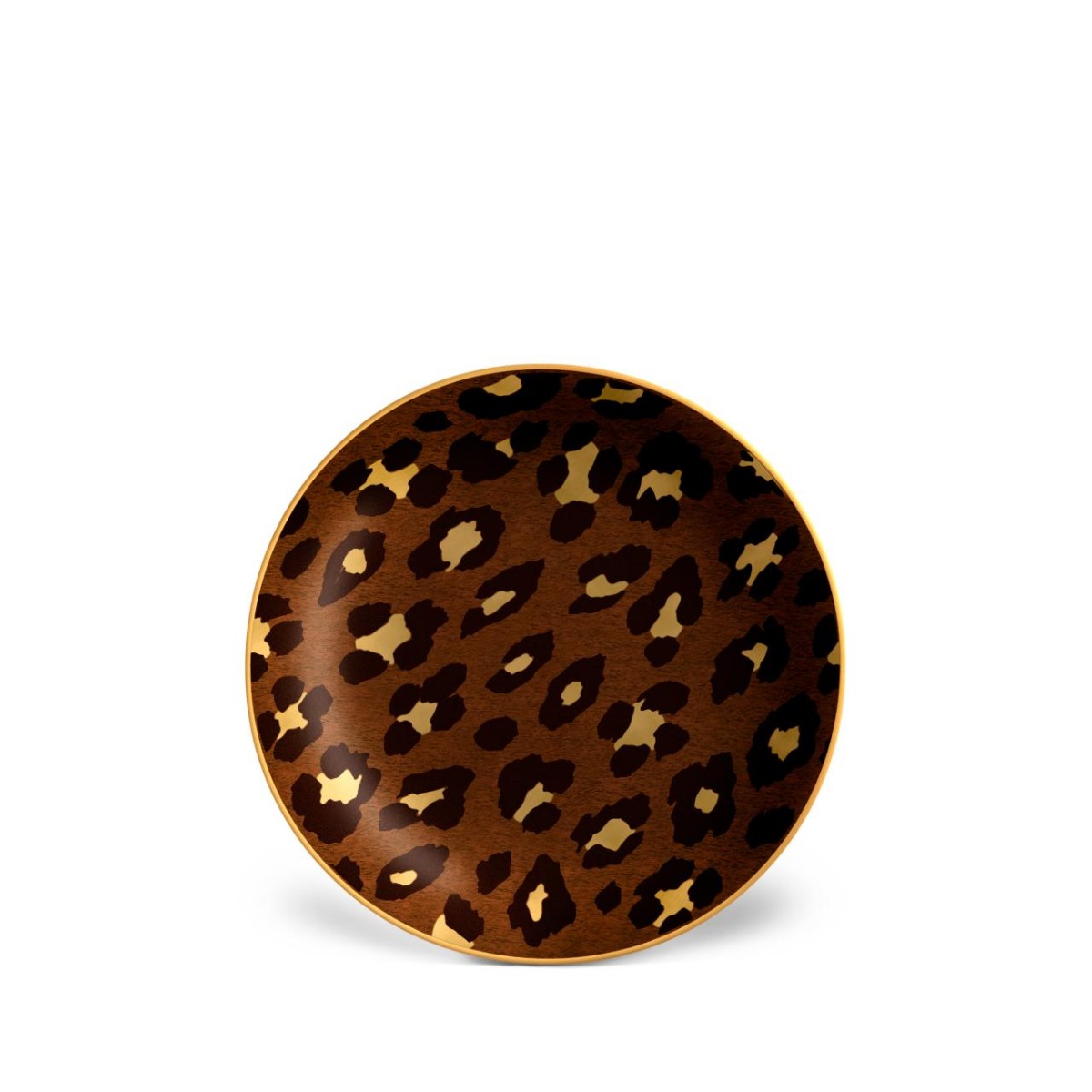 L'Objet I Leopard Canape Plates (Set of 4)
