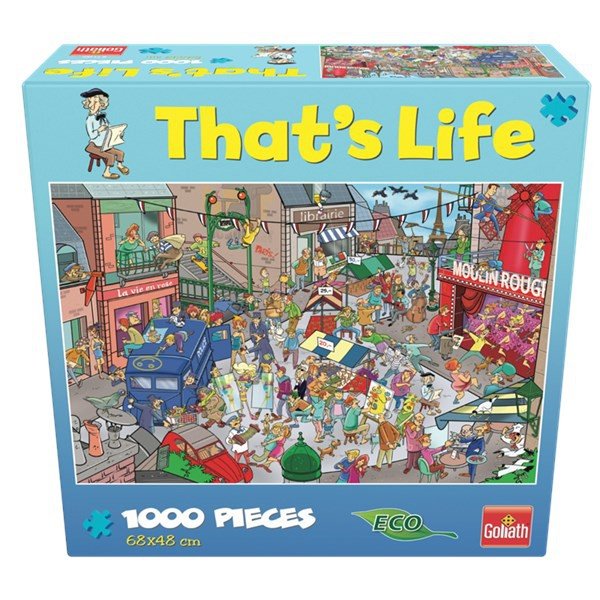 Goliath - That's life - Puzzle - Train Stat (1000pcs) (71336)