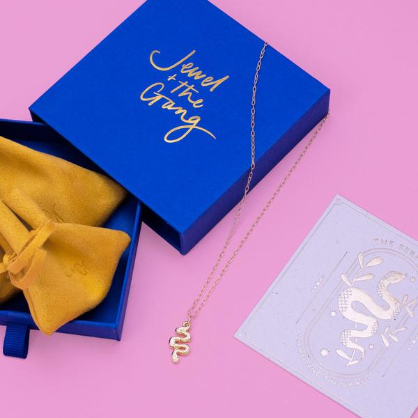 Jewel + The Gang The Serpent Necklace