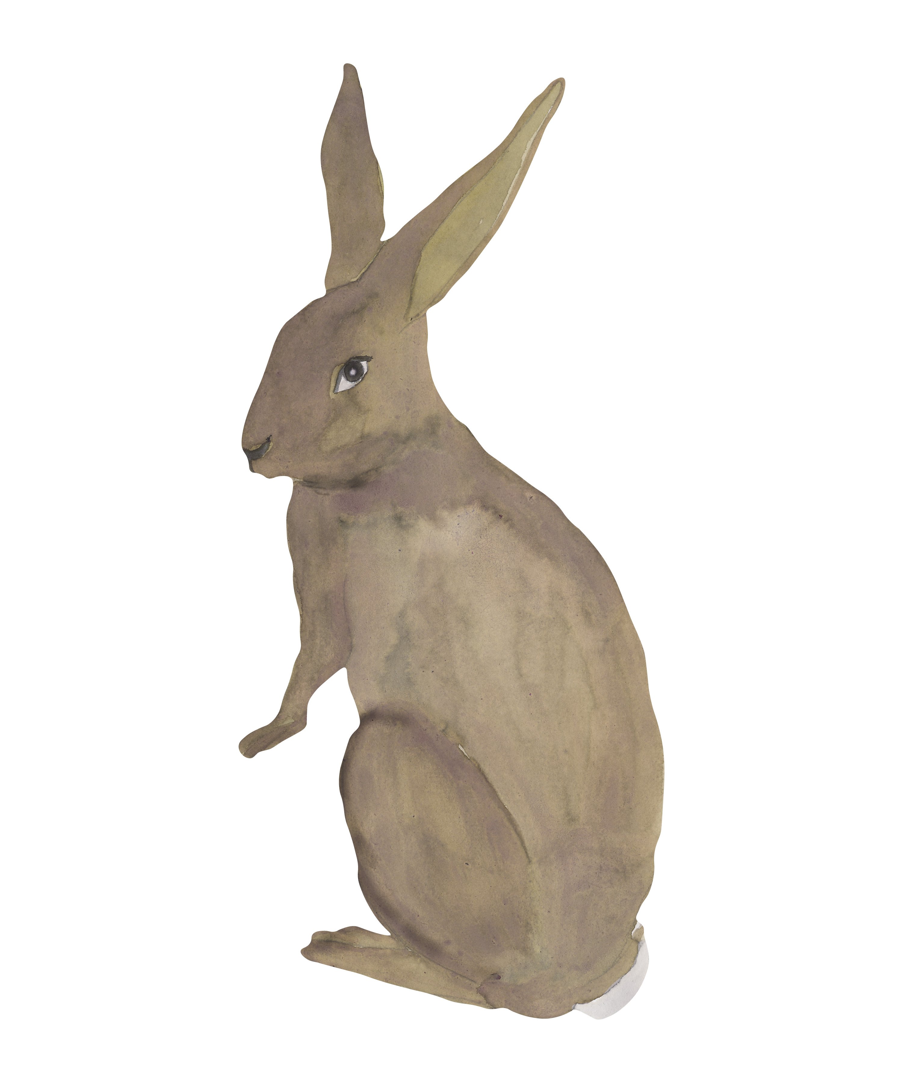 That's Mine - Wall Sticker Hare - Brown (O8092)
