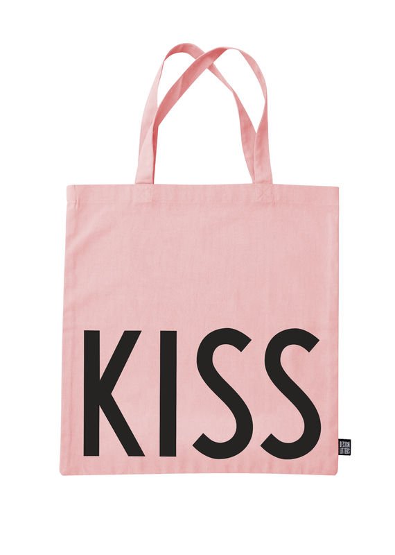 Design Letters - Farvorite Tote Bag - Kiss Crispy Pink 10502001PINKKISS)