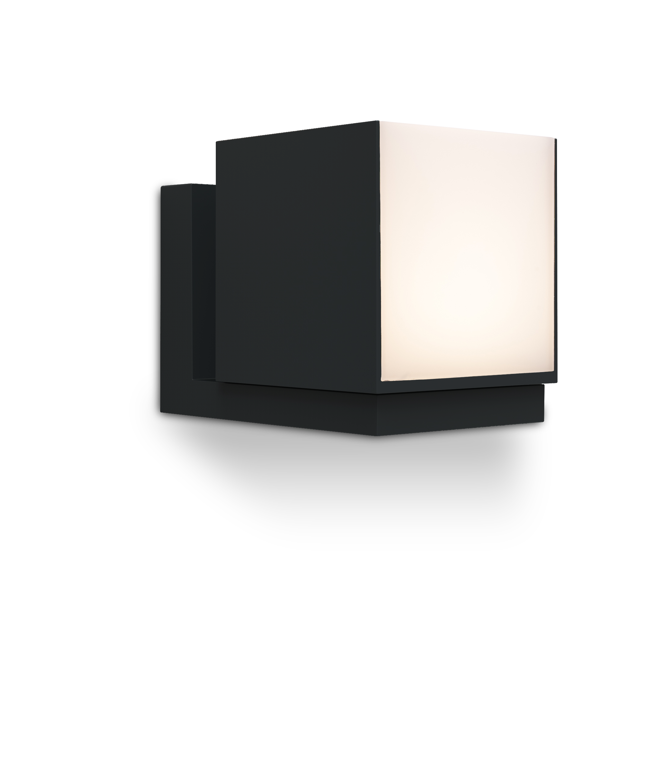 Lutec - Cuba Wall Light - Black
