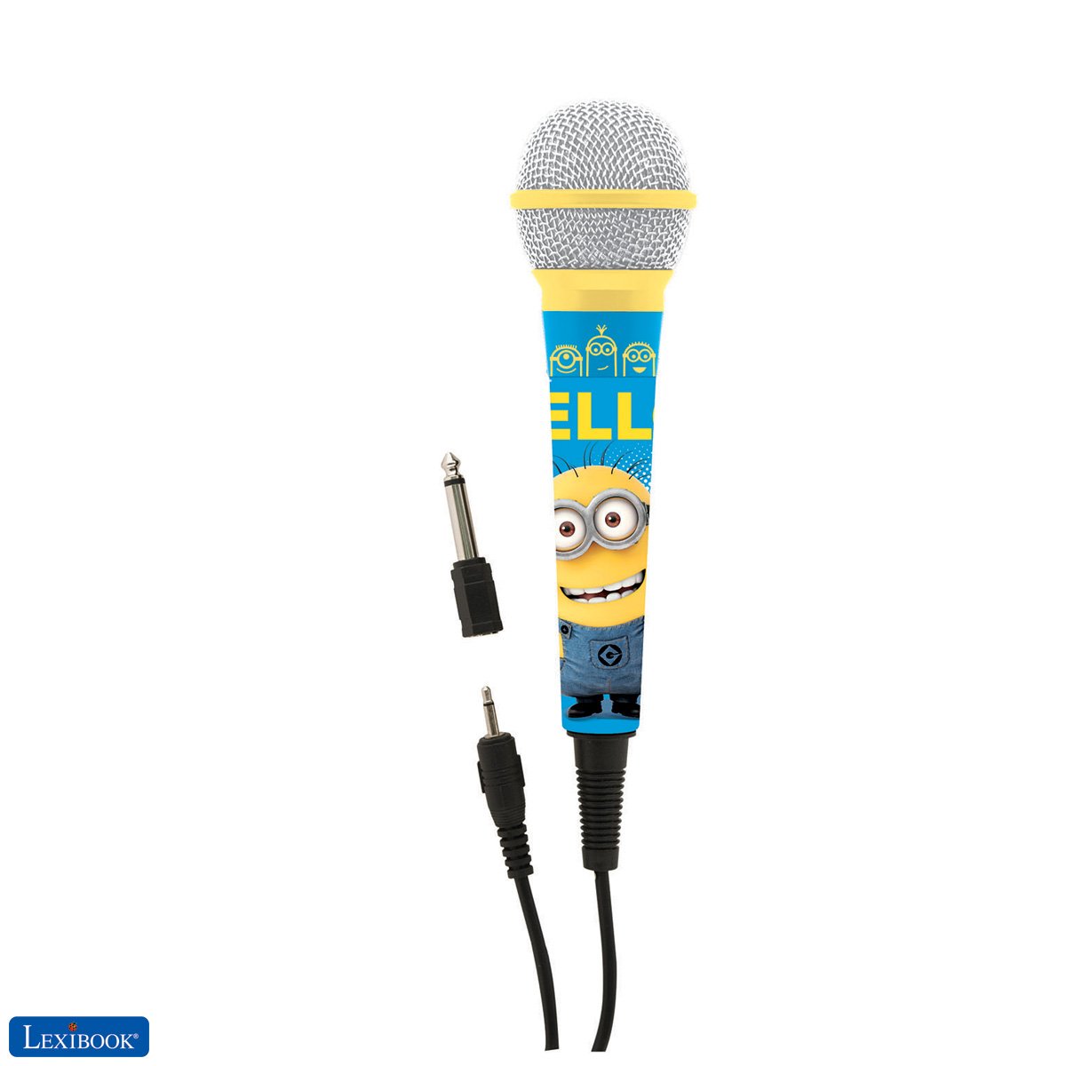 Lexibook - The Minions Microphone High Sensibility 2,5m length (MIC100DES)