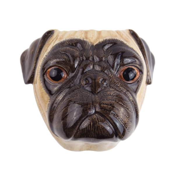 OUTLET Fawn Pug Wall Vase