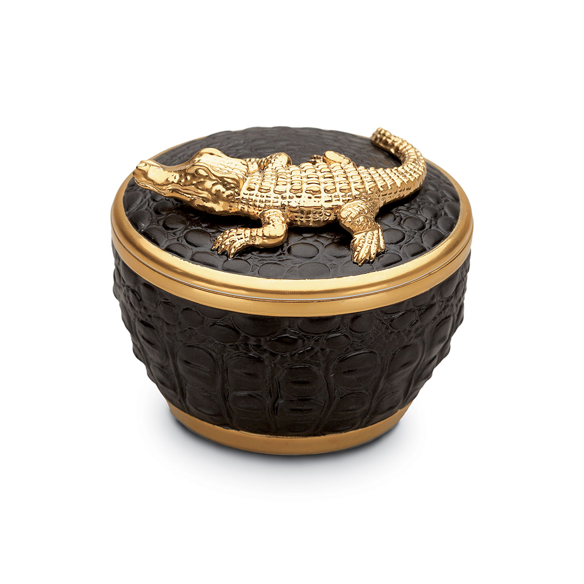 L'Objet I Crocodile Candle Gold