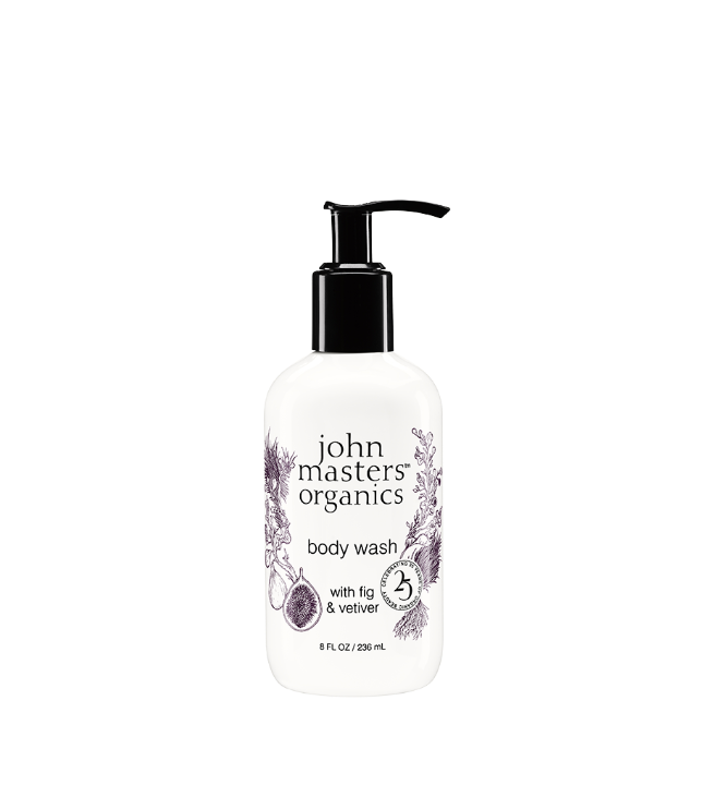 John Masters Organics - Body Wash w. Fig & Vetiver 236 ml