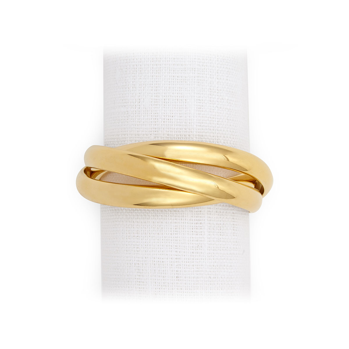 L'Objet I Three-Ring Napkin Jewels Gold