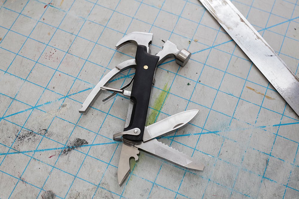 Wood Multi-Fxn Hammer Tool Black (CD502-BK)