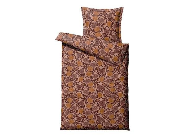 Södahl - Organic Tapestry Bedding 140 x 200 cm - Maroon (11989)