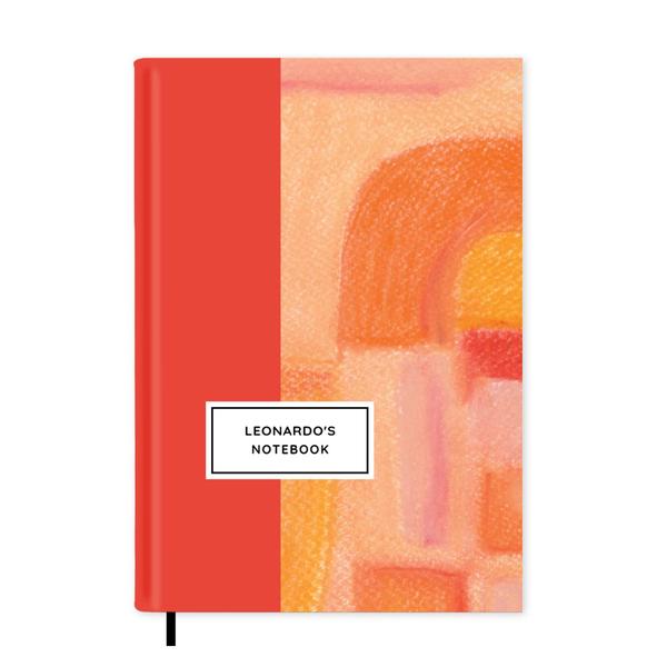 Abstract Pastels Notebook A5 - Personalised