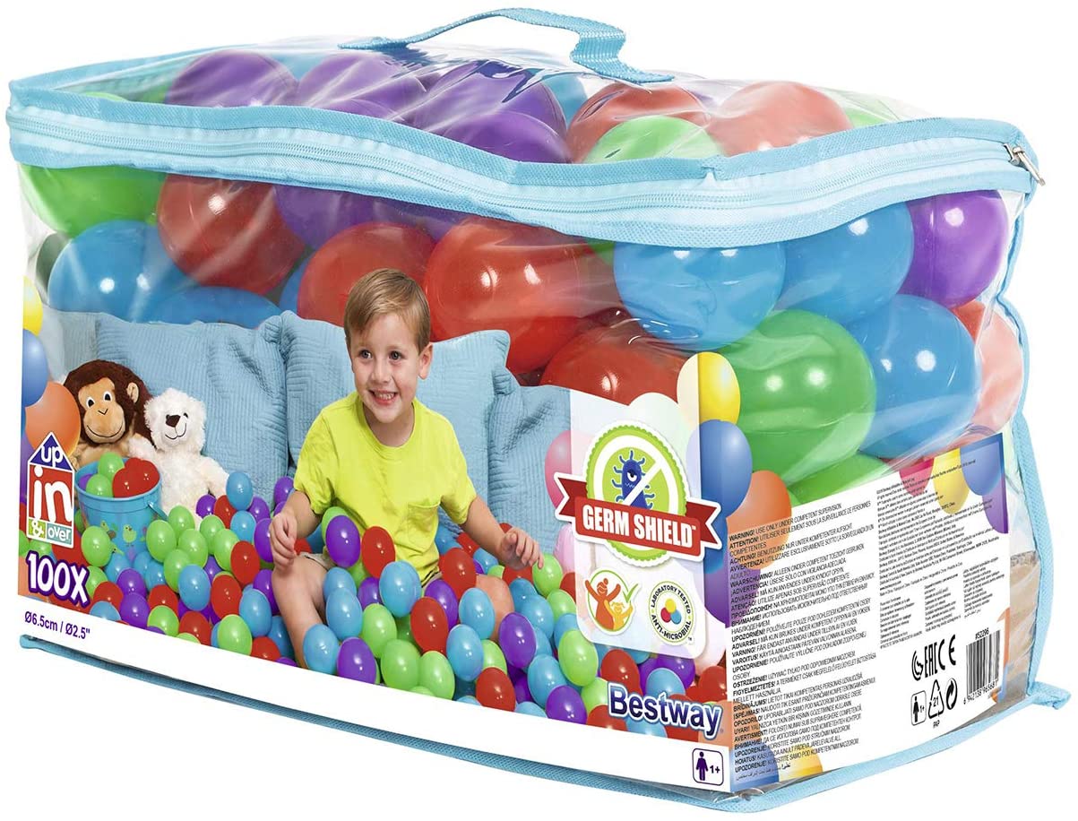 Bestway - Up, In & Over - Antimicrobial Play Balls w/GermShield - Ф6.5cm (522969)