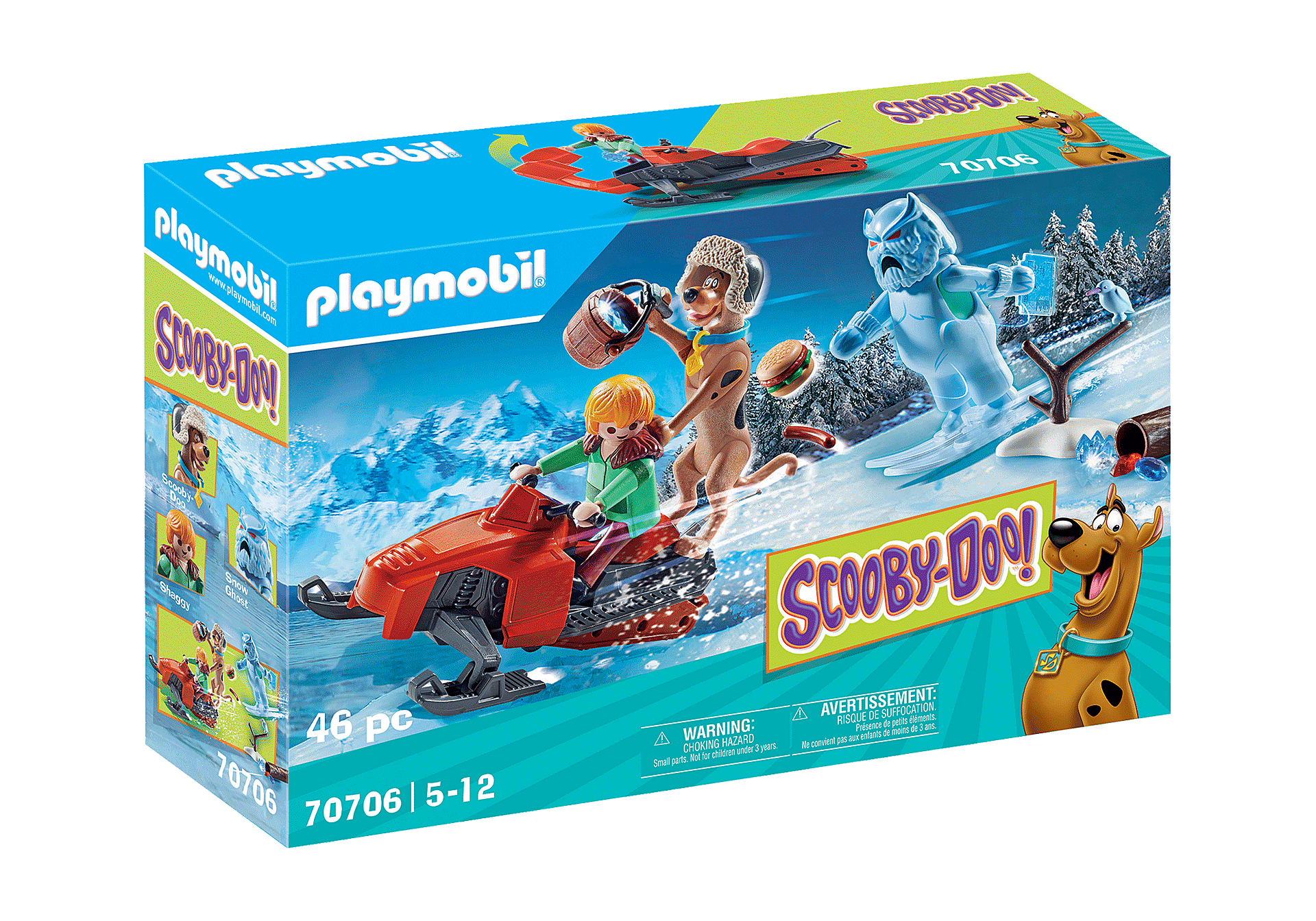 Playmobil - SCOOBY-DOO! Adventure with Snow Ghost (70706)