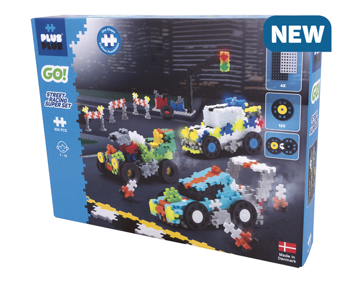 Plus-Plus Go - Streetracing Super Set (7010)