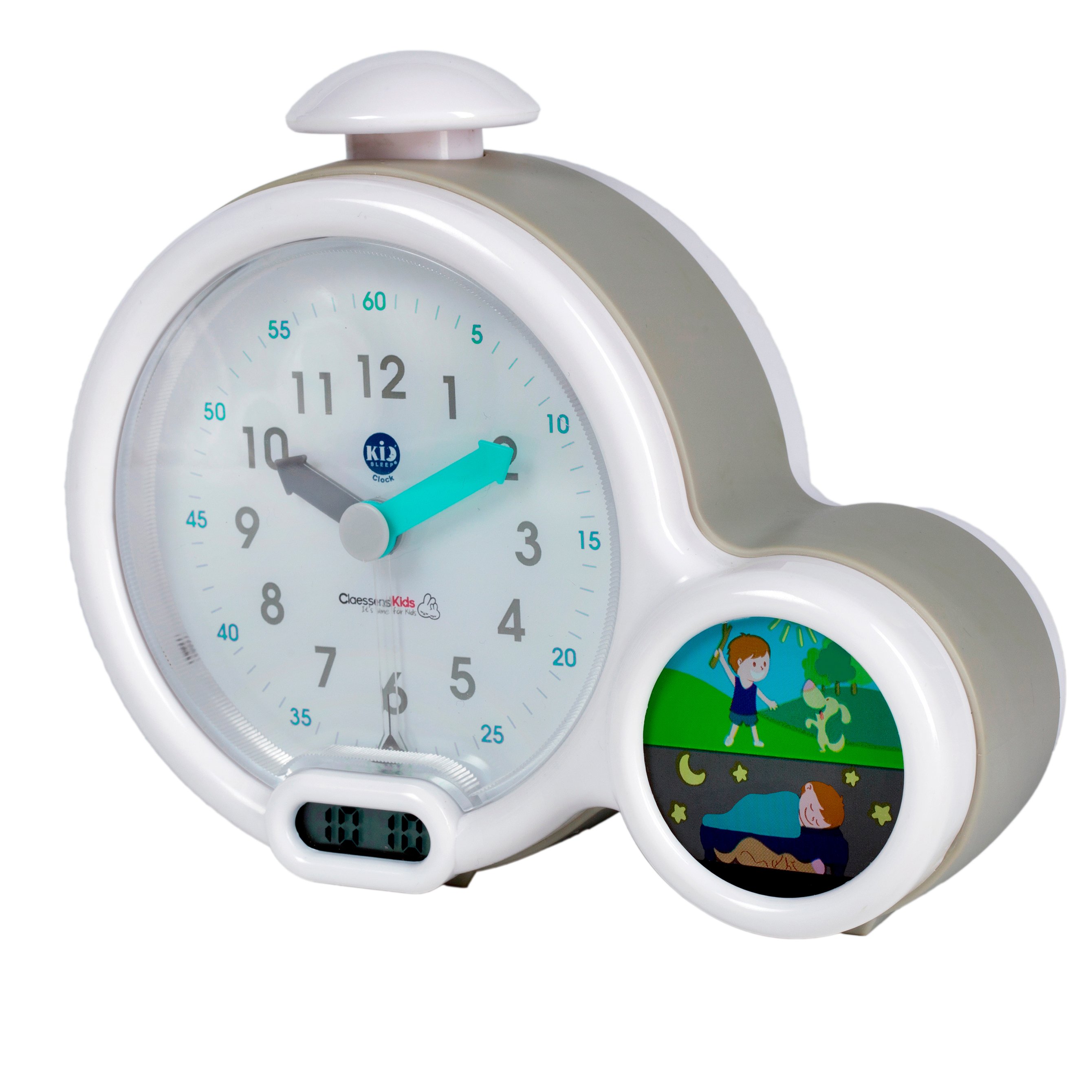 Claessens Kids - Kid'Sleep - Clock - Grey