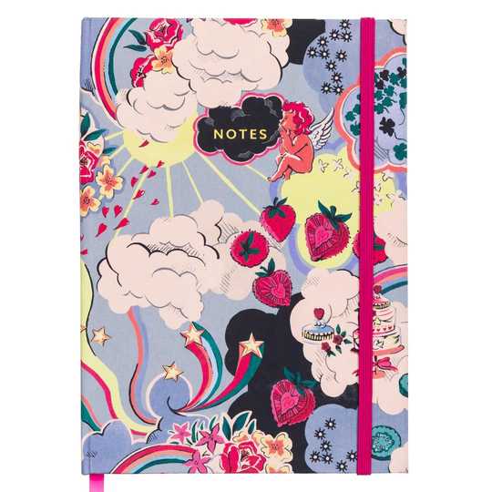 Silver Linings A5 Clothbound Notebook