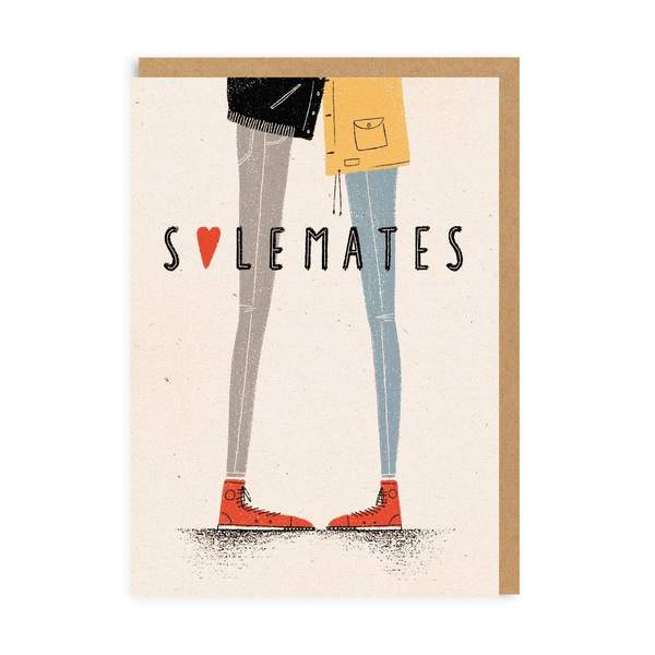 Solemates Greeting Card