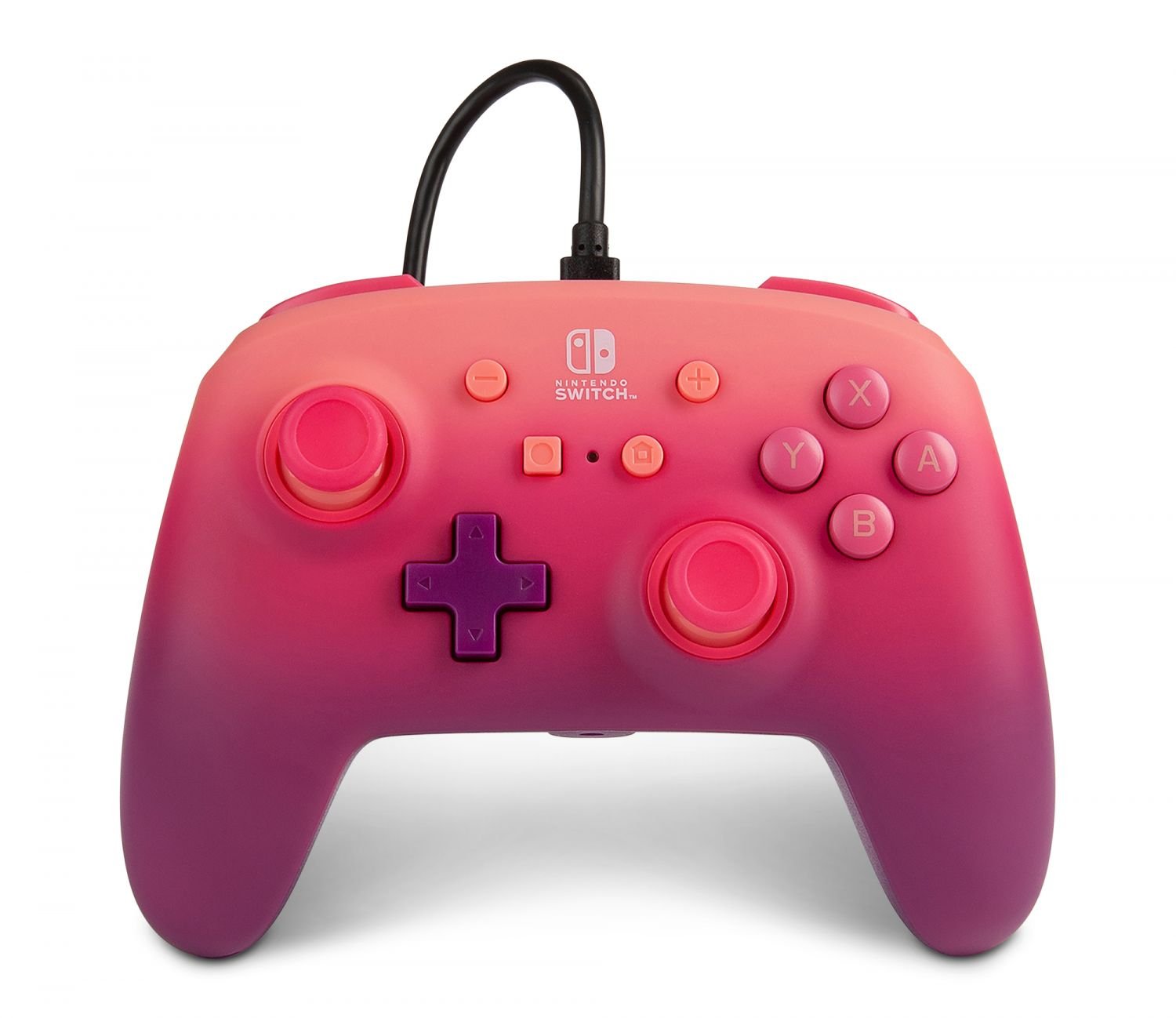 PowerA Nintendo Switch Enh Wired Controller - Fuchsia Fantasy