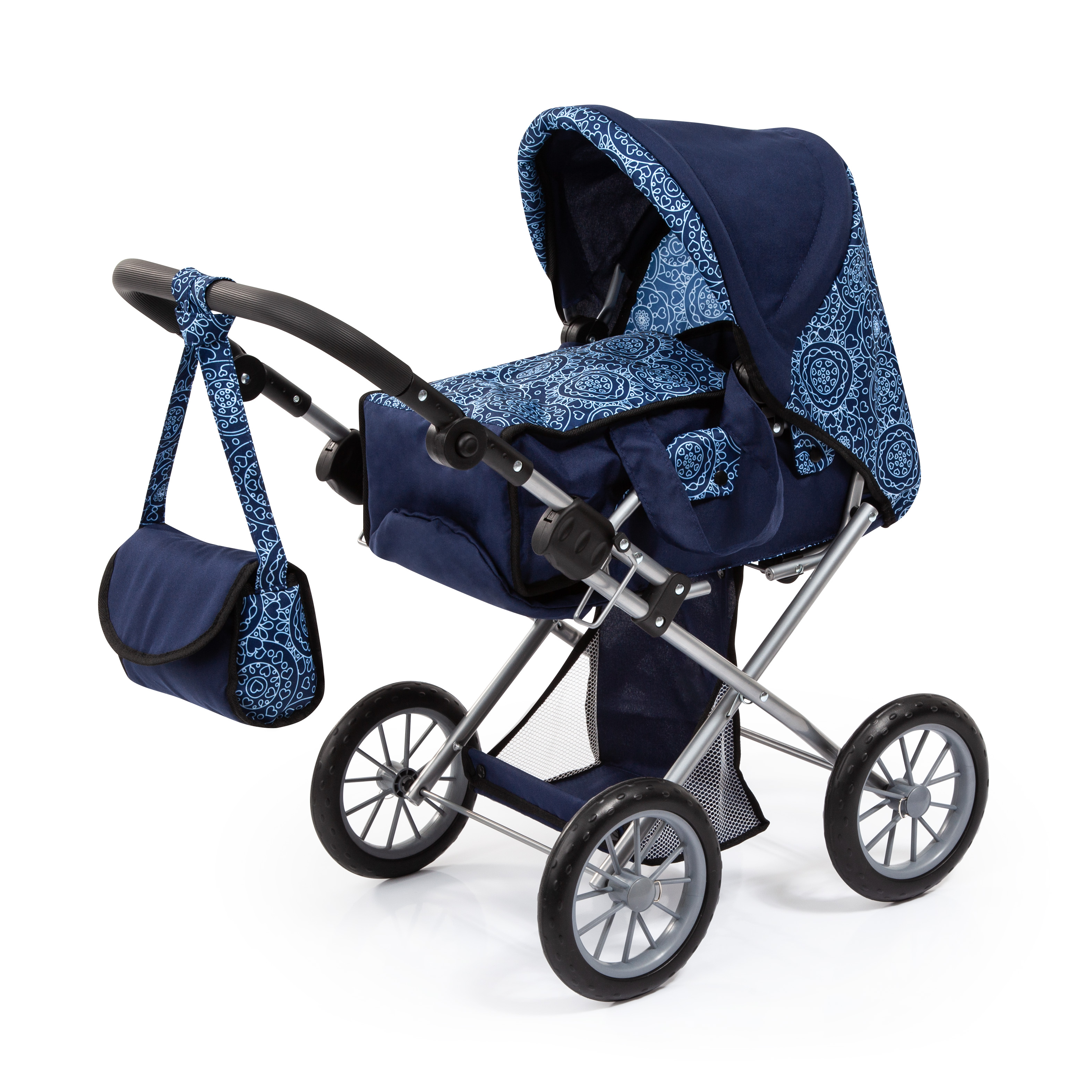 Bayer - Dolls Pram - City Star - Blue (13603AA)