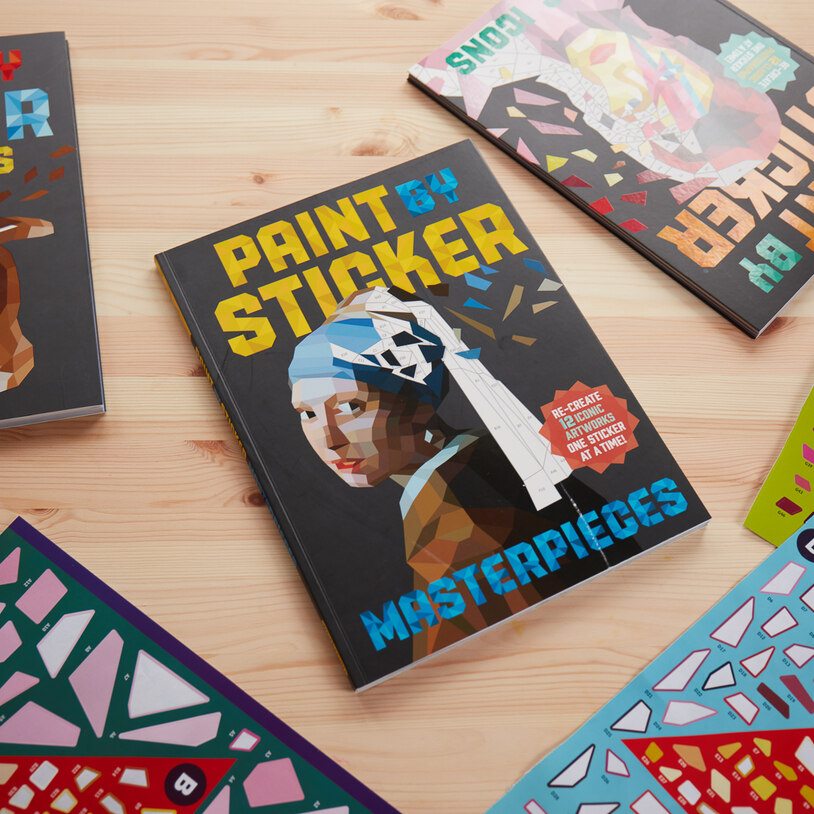 Paint By Stickers (Masterpieces) (22652)