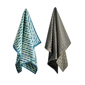 HAY - Tea Towels S&B Box NO 3 - Green/Blue (501940)