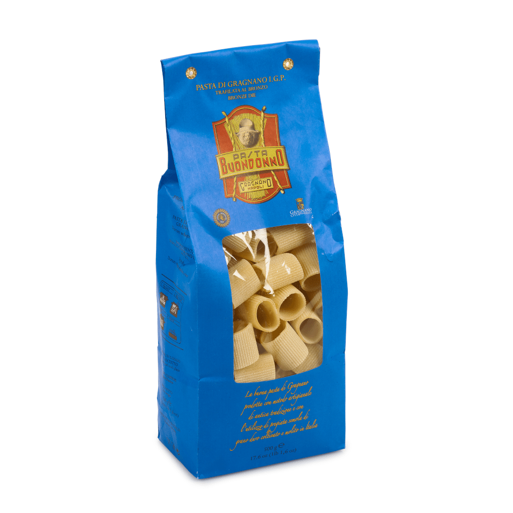 Paccarielli Rigati 500g by Pasta Buondonno