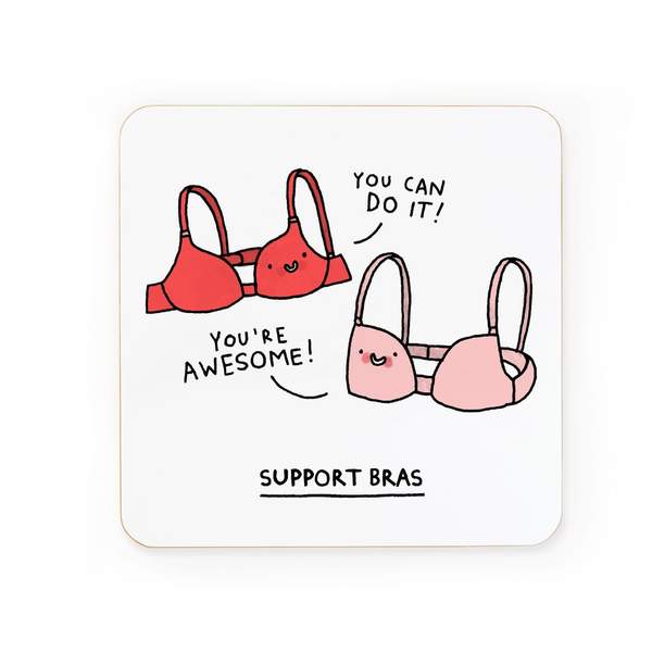 Support Bras Coaster