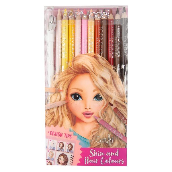 Top Model - Skin and Hair Colours Pencils (045678)