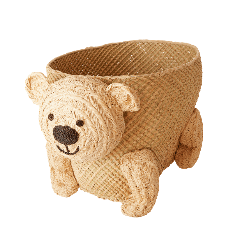 Rice - Seagrass Storage - Bear Shape