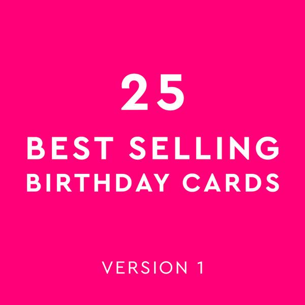 Best Selling Mix - Birthday Cards