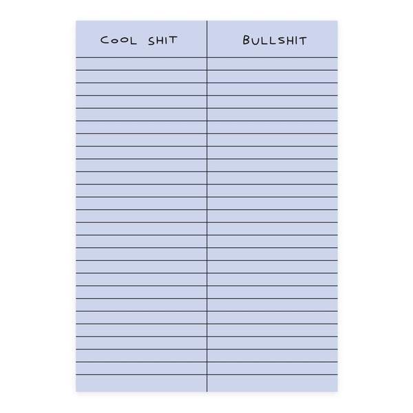 Cool Shit A5 Notepad