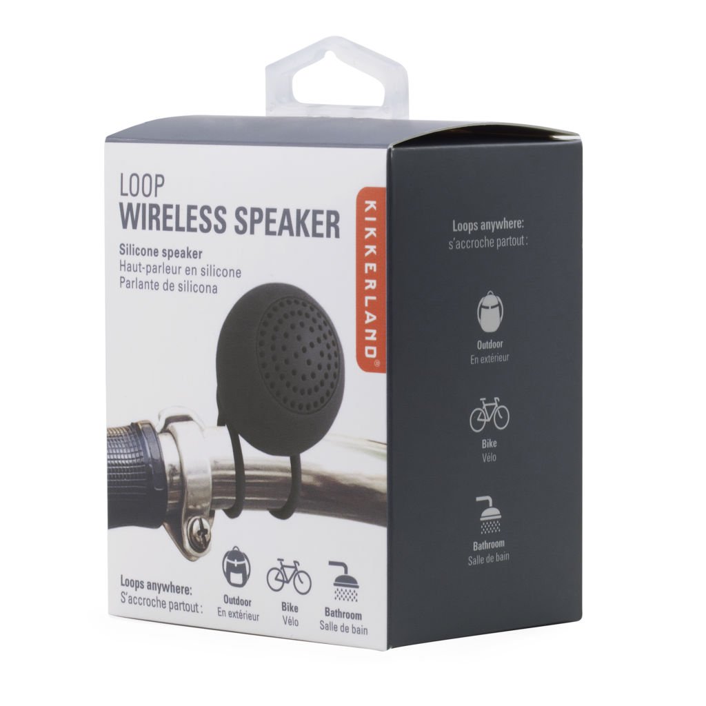 Black Loop Wireless Speaker (US126-BK-EU)