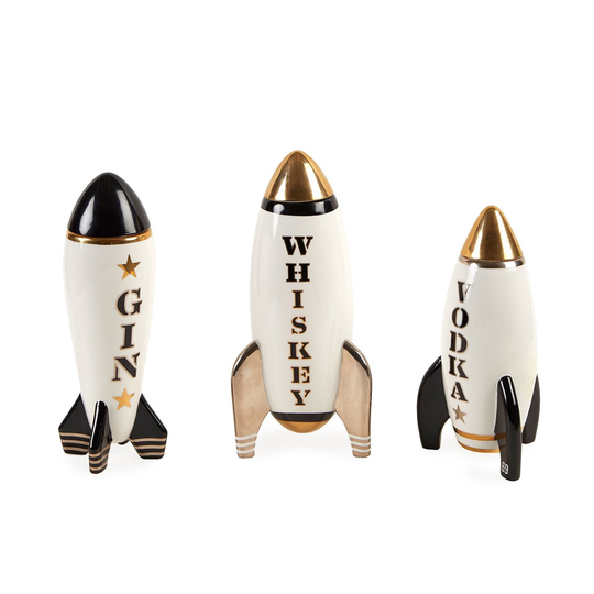 Jonathan Adler I Rocket Decanter Bundle