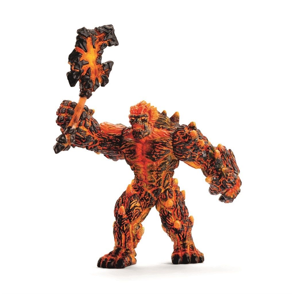 Schleich - Lava golem with weapon (42447)