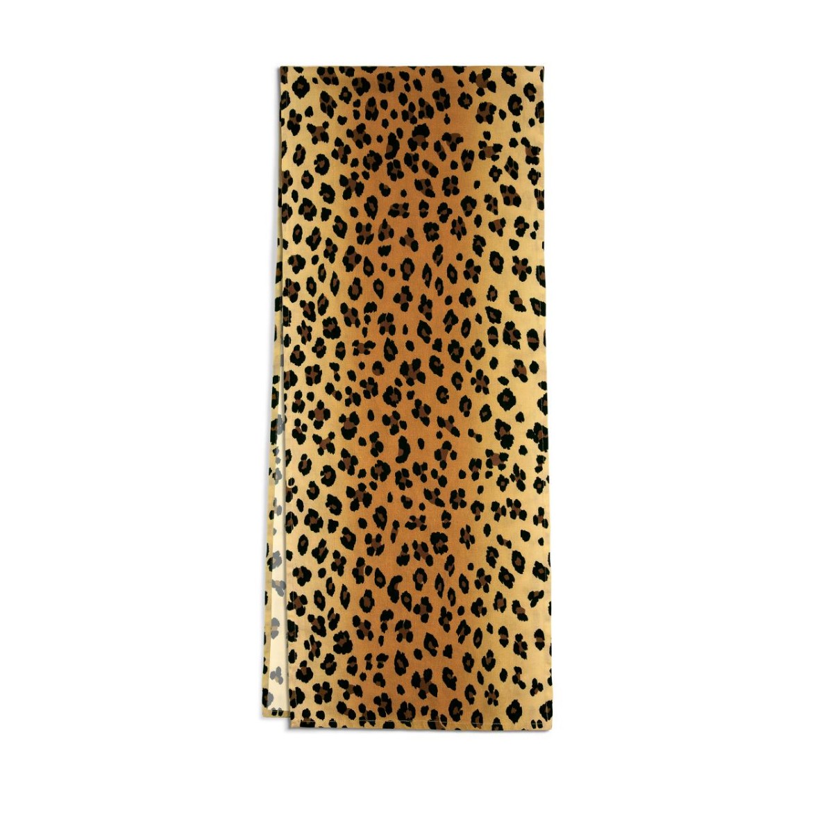 L'Objet I Linen Sateen Runner I Leopard - Natural