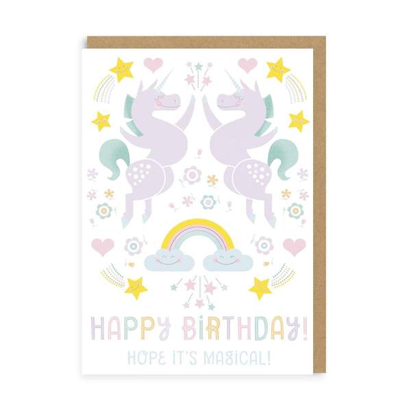 Hope It's Magical Birthday Greeting Card