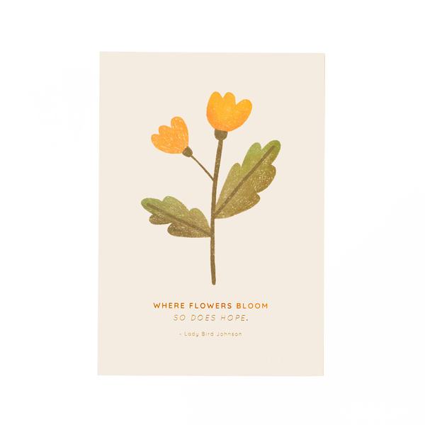 OUTLET Poppy Art Print A5