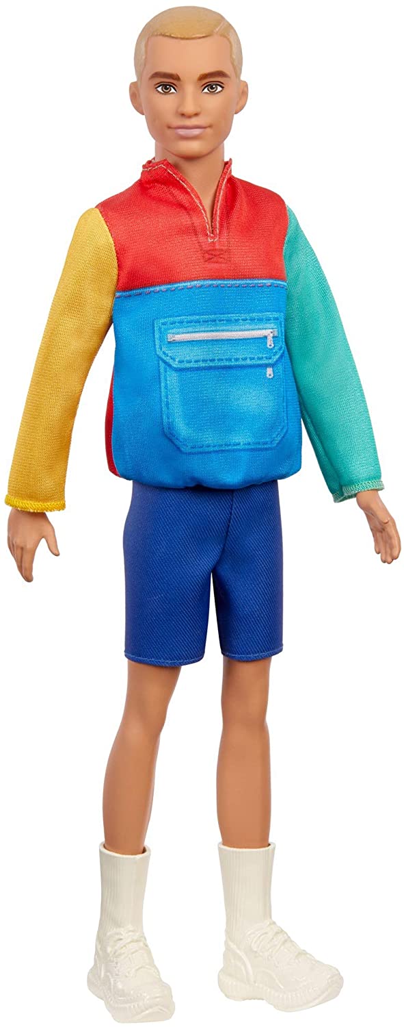 Barbie - Fashionistas Ken - Color Block Jacket & Shorts (GRB88)