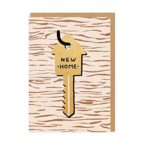 New Home Key Greeting Card