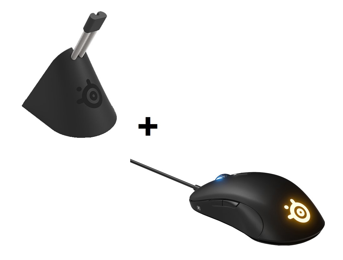 SteelSeries - Sensei Optical Gaming Mouse + Mouse Bungee Bundle