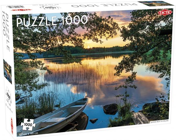 Tactic - Puzzle 1000 pc - Summer Night in Finland